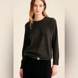 Naadam Cashmere Dark Grey Sweater small